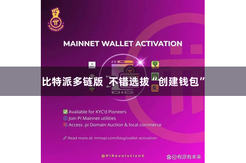 比特派多链版  不错选拔“创建钱包”